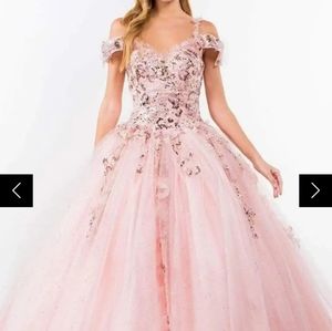 Beautiful pink blush dress